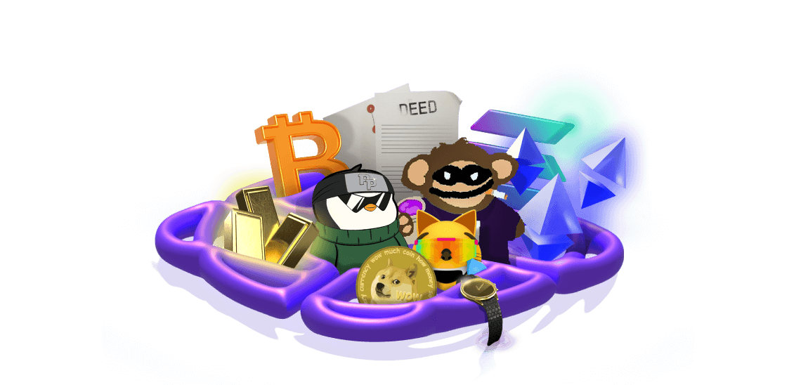 All kinds of assets graphic